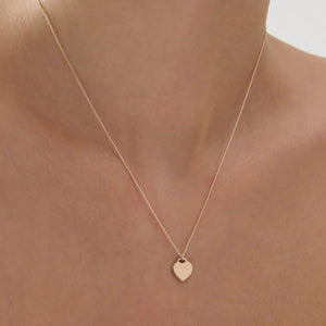 Najo Necklaces Najo Promise Heart Necklace – Gold, Silver & Rose Gold