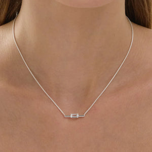 Najo Necklaces Najo Skye Cubic Zirconia Necklace – Gold, Silver & Rose Gold