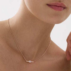 Najo Necklaces Najo Skye Cubic Zirconia Necklace – Gold, Silver & Rose Gold