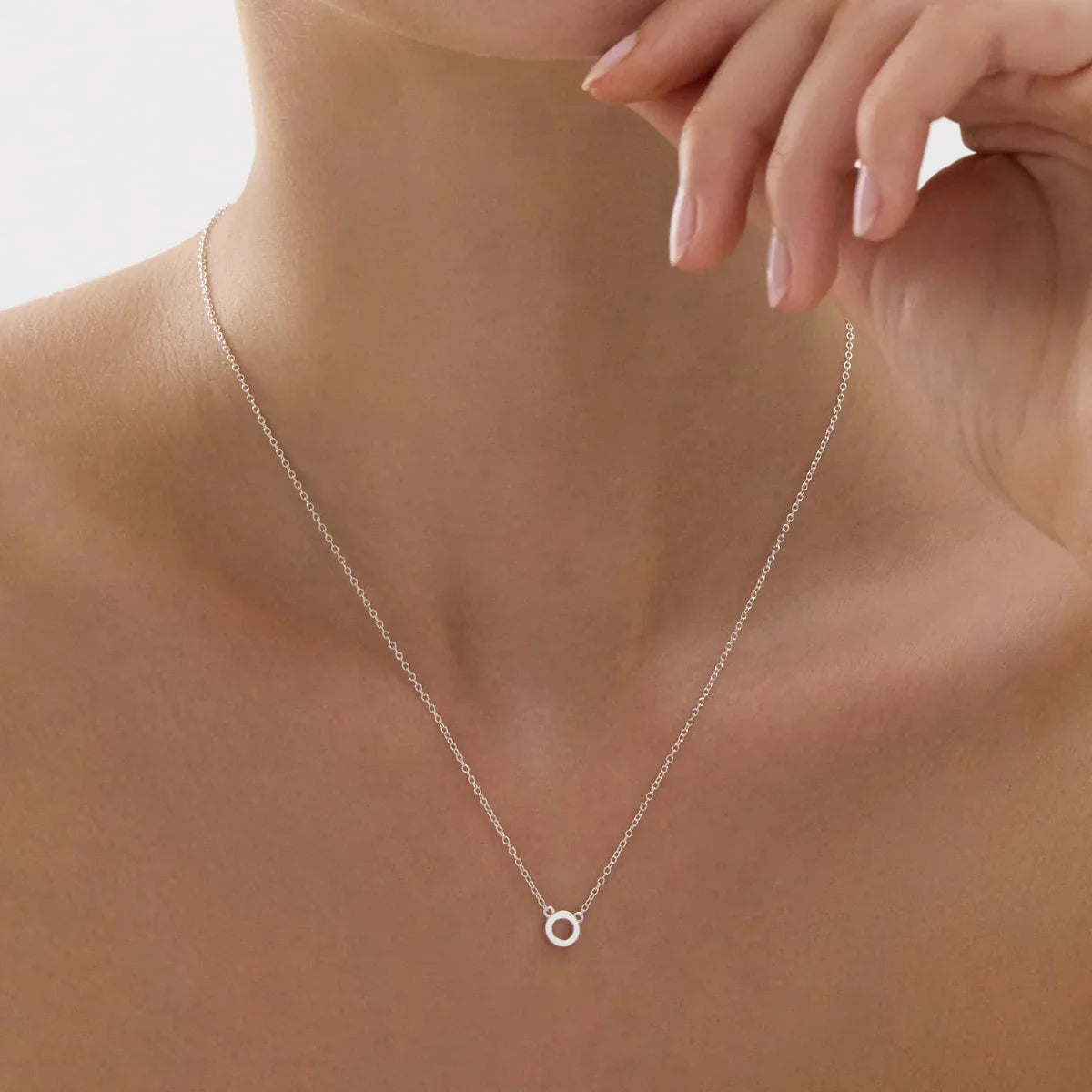 Najo Necklaces Najo Sola Circle Necklace – Gold & Silver