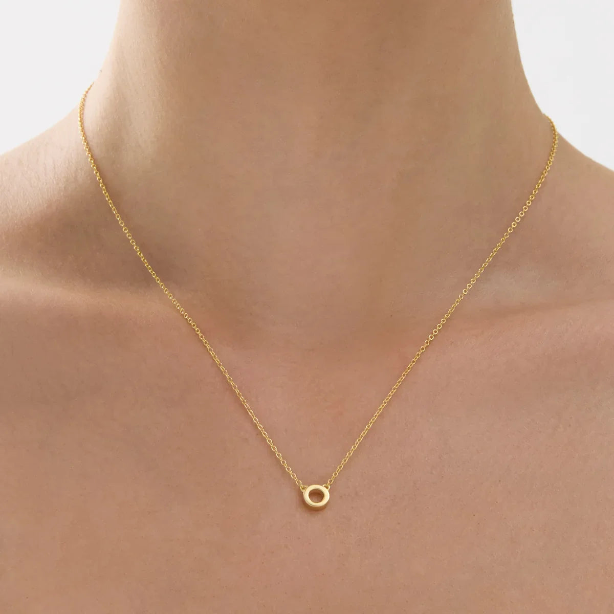 Najo Necklaces Najo Sola Circle Necklace – Gold & Silver