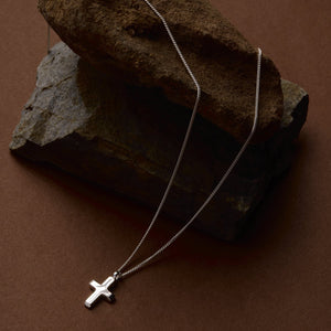 Najo Necklaces Najo Vesper Men's Cross Pendant Necklace
