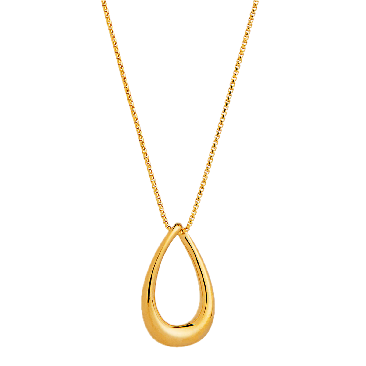 Najo Necklaces Najo Vivante yellow gold necklace