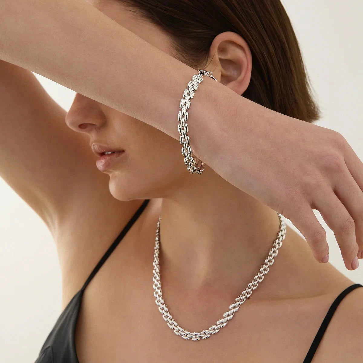 Najo Necklaces Silver Najo Bisous Chain Necklace