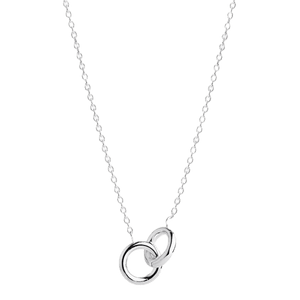 Najo Necklaces Silver Najo Embrace Necklace (42cm+ext)