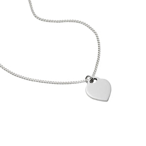 Najo Necklaces Silver Najo Promise Heart Necklace – Gold, Silver & Rose Gold