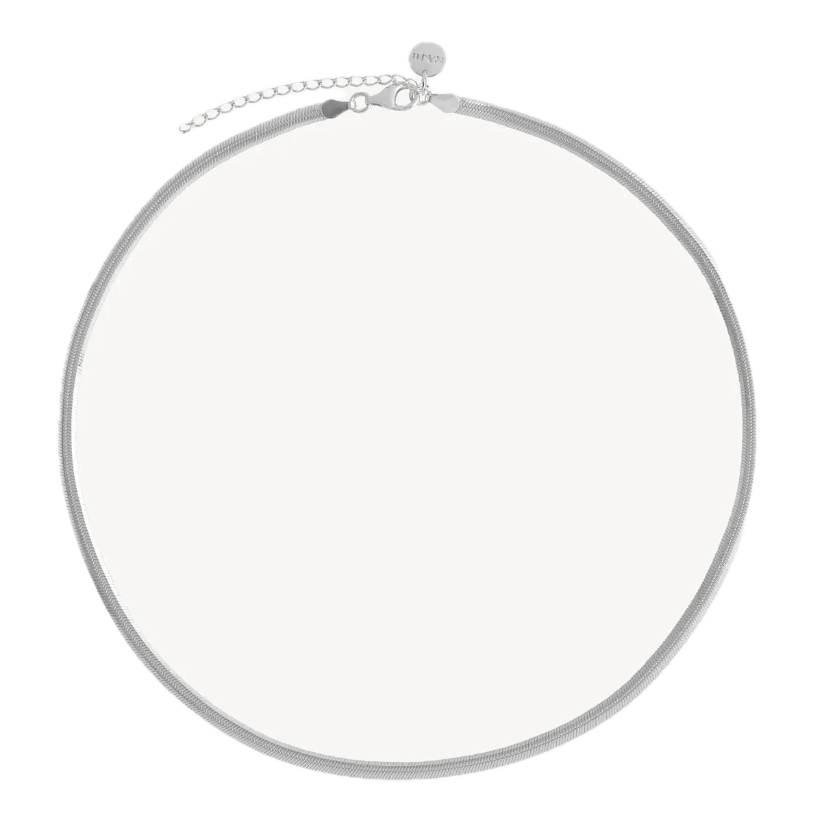 Najo Necklaces Silver / Silver Najo Celestine Necklace (Fine)