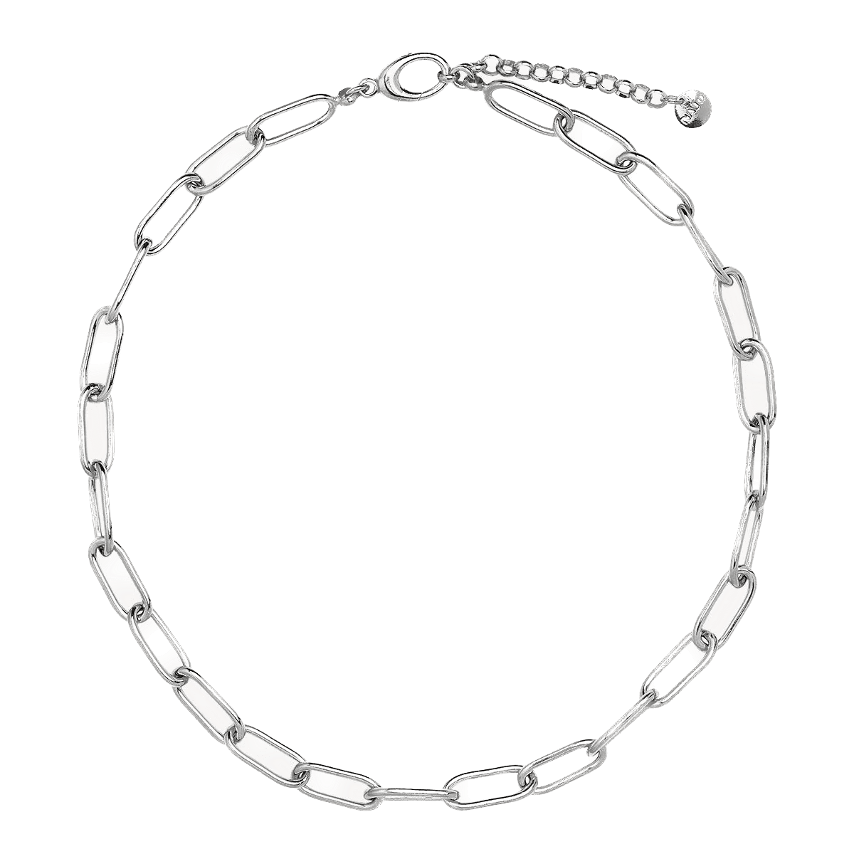 Najo Necklaces Silver Vista Large Link Necklace