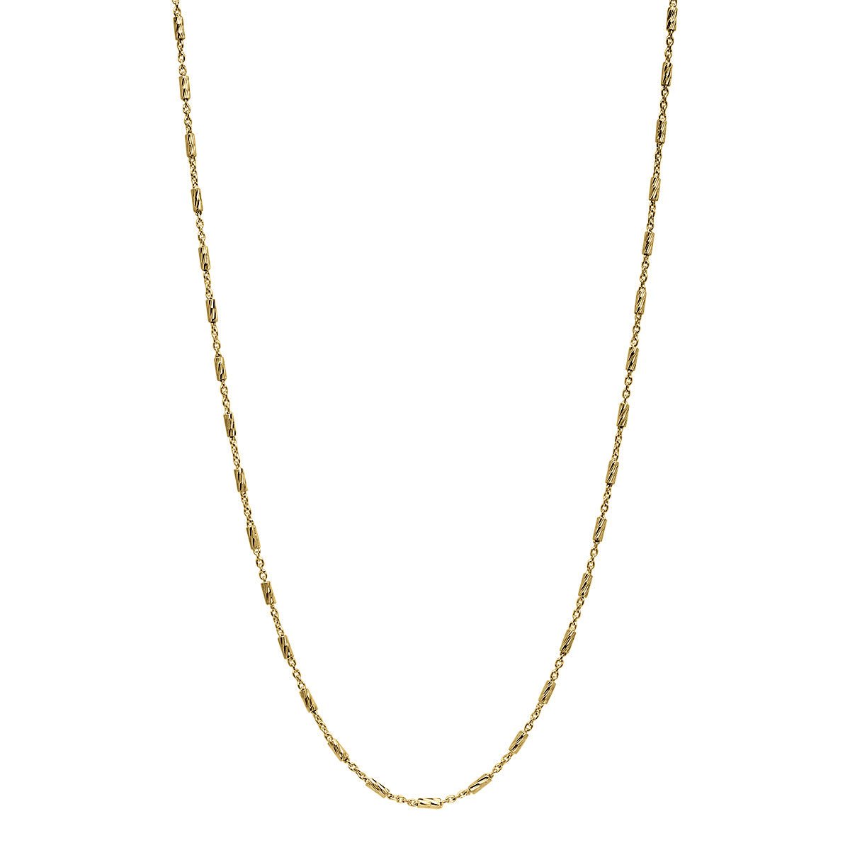 Najo Necklaces Yellow Gold / 45cm Equilibrium Chain Necklace