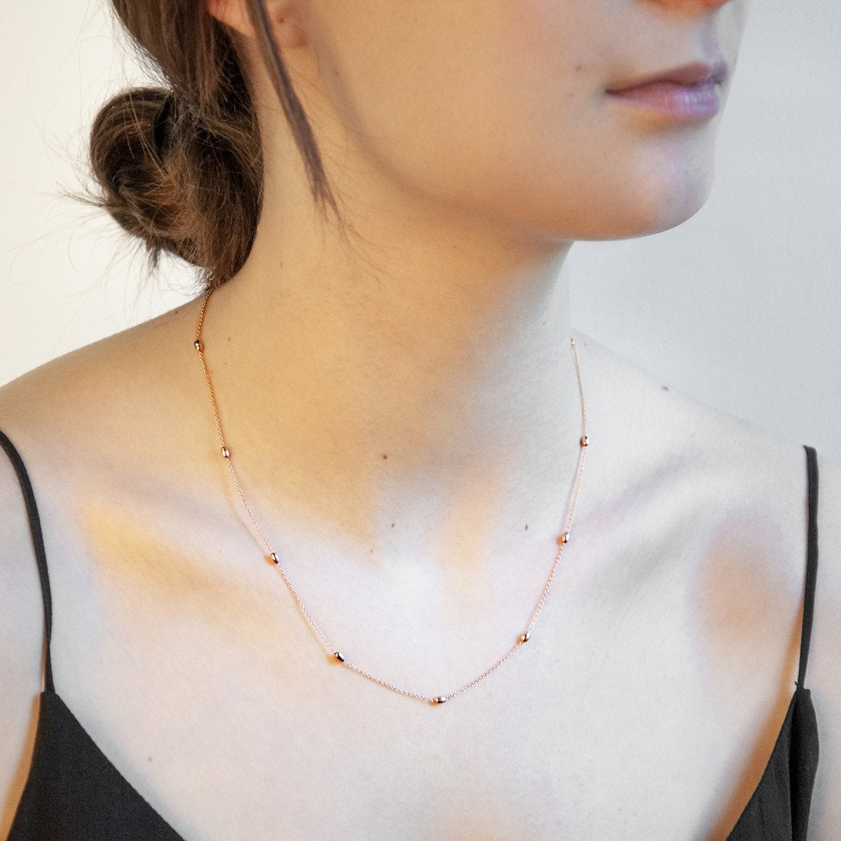 Najo Necklaces Yellow Gold Najo Like a Breeze Necklace