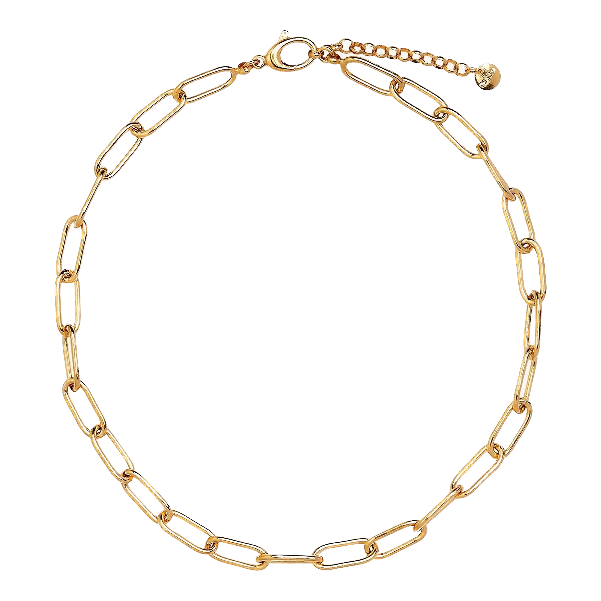 Najo Necklaces Yellow Gold Vista Large Link Necklace