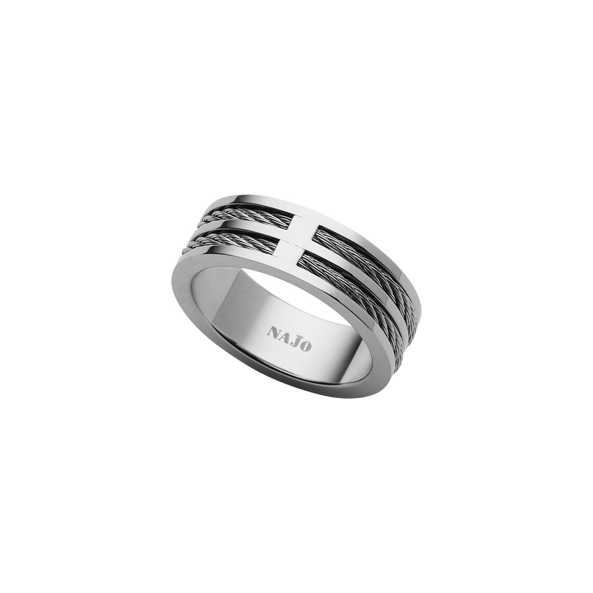 Najo Rings 10 Najo Dusk Men's Steel Ring