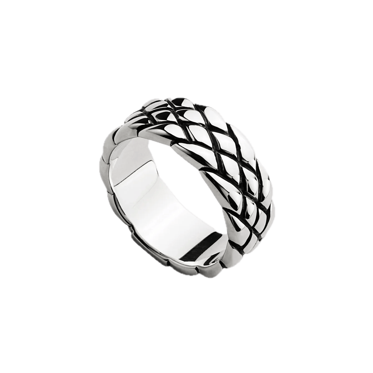 Najo Rings 10 Najo Ophidian Men’s Silver Ring
