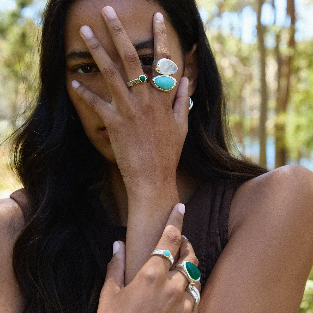 Najo Rings Najo Emergence Moonstone ring