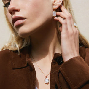 Najo Rings Najo Fleur Rainbow Moonstone Ring