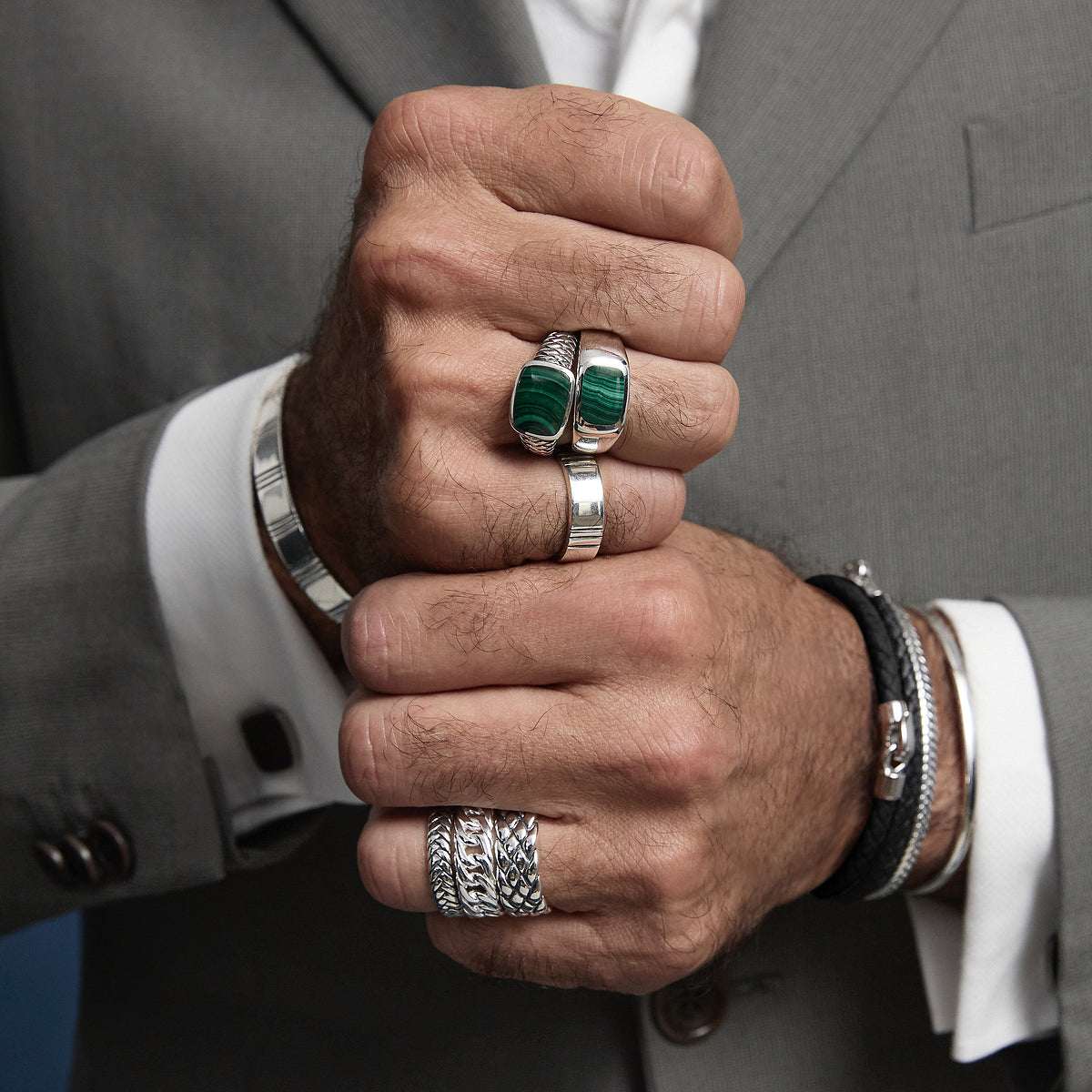 Najo Rings Najo Legacy Sterling Silver Men's Ring