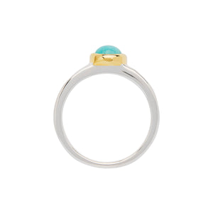 Najo Rings Najo Ring Solace  2 tone Amazonite