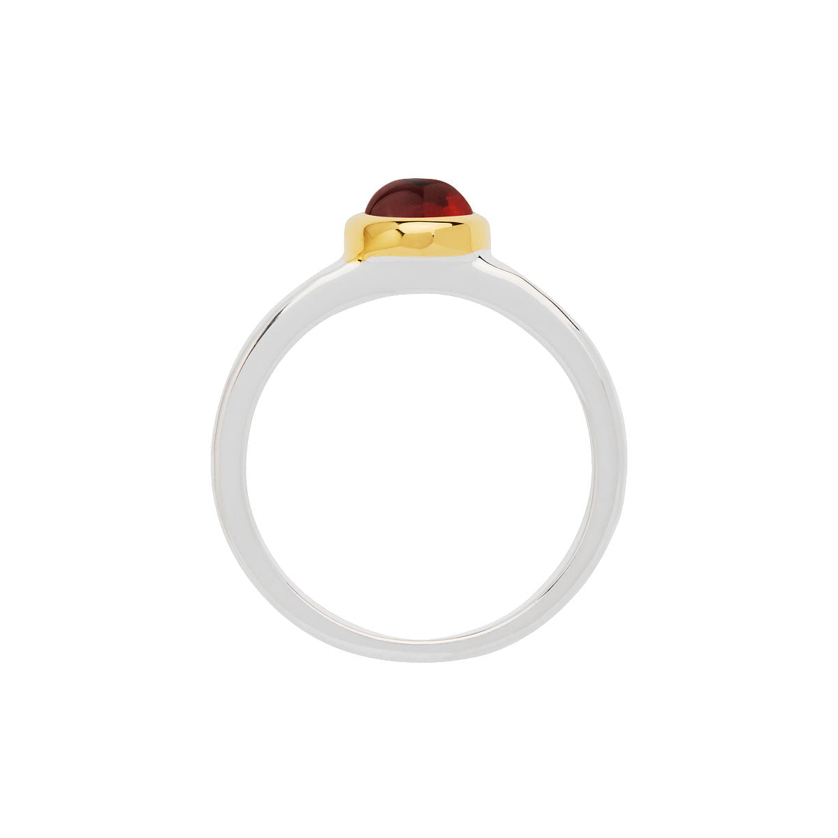 Najo Rings Najo Ring Solace 2 tone Garnet