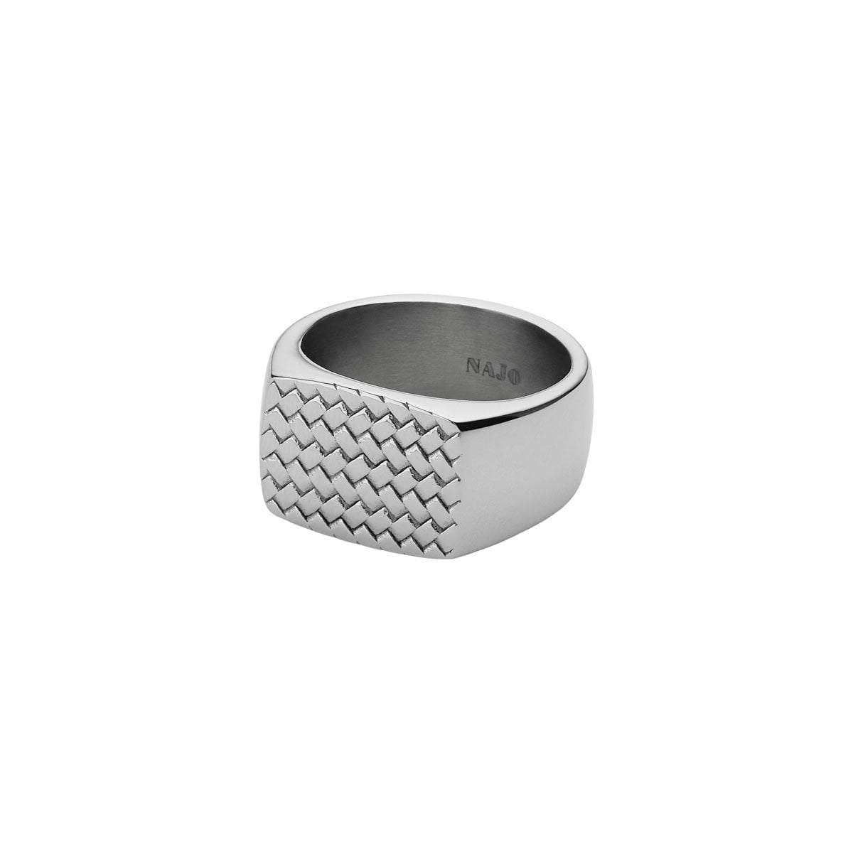 Najo Rings Najo Shadowline Men's Steel Ring