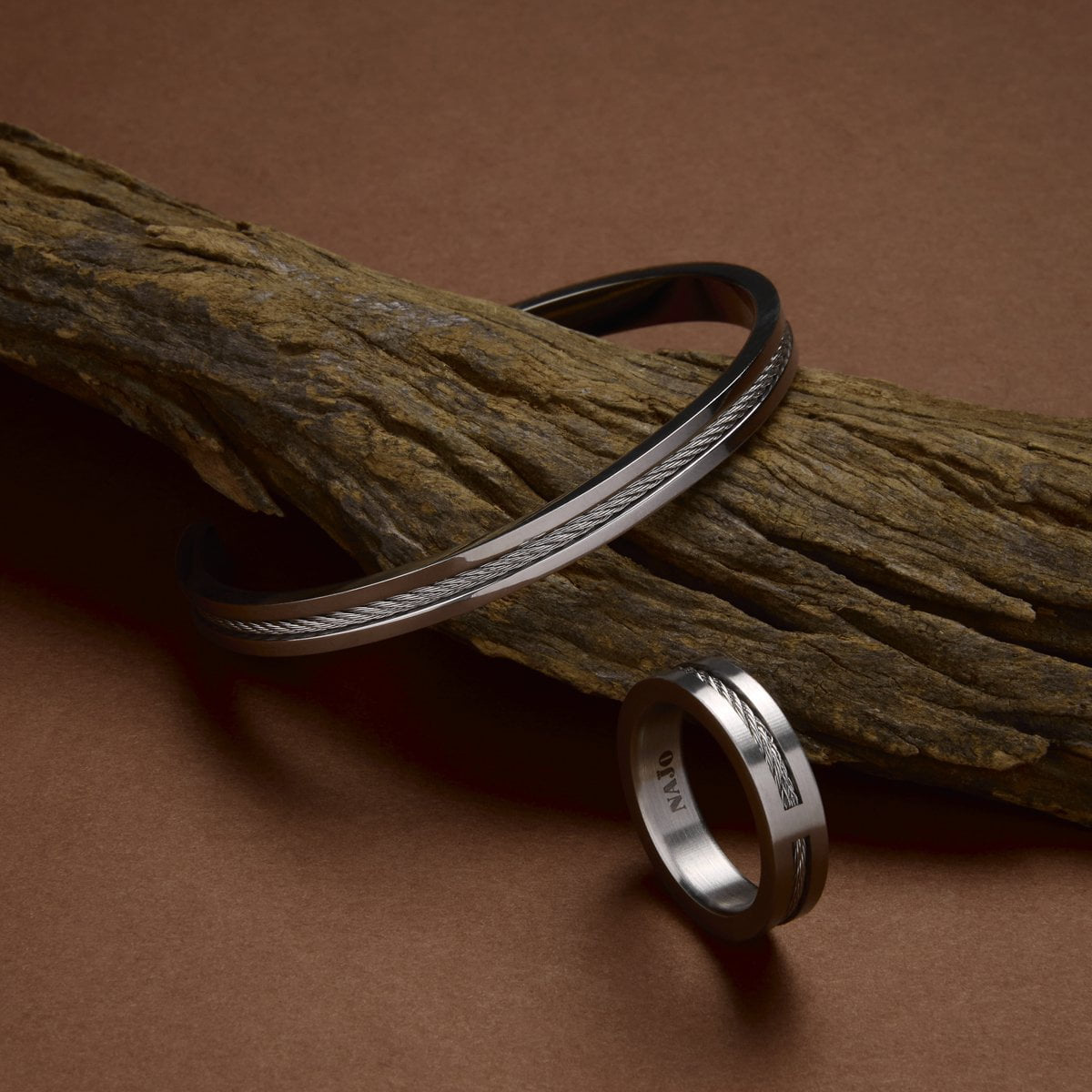 Najo Rings Najo Twilight Men's Steel Ring