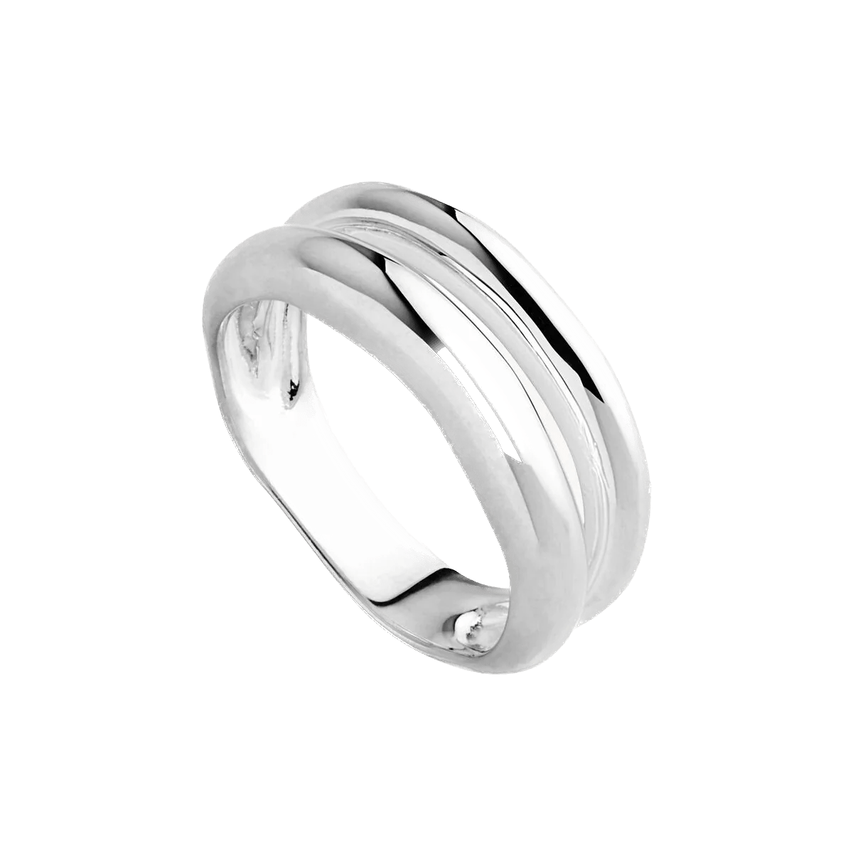 Najo Rings Silver / 7 Najo Dune Double Ring