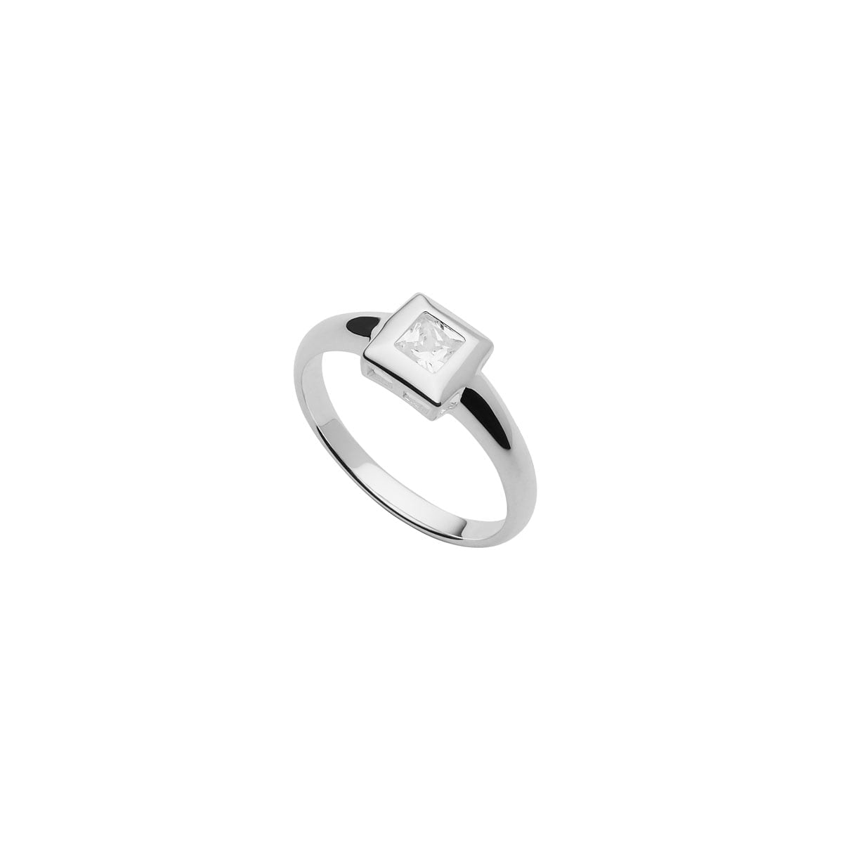 Najo Rings Small Najo Halo Cubic Zirconia Ring