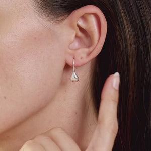 najo baby tears earring on model E3231 movie