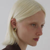 Najo- Earrings- Comet E7205 gold plated on model video