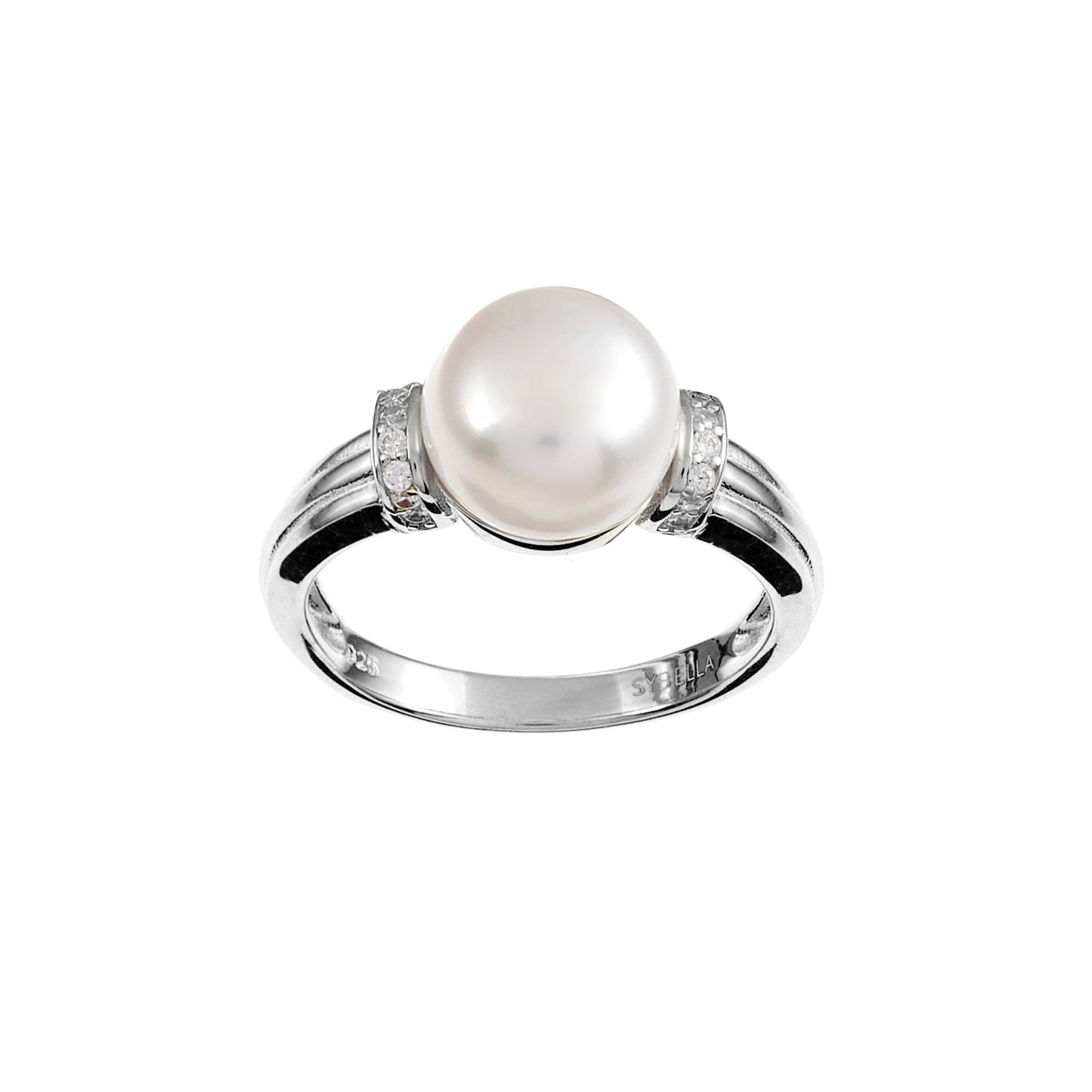 Sybella Autumn Pearl Gold or Silver Ring