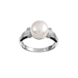 Sybella Autumn Pearl Gold or Silver Ring