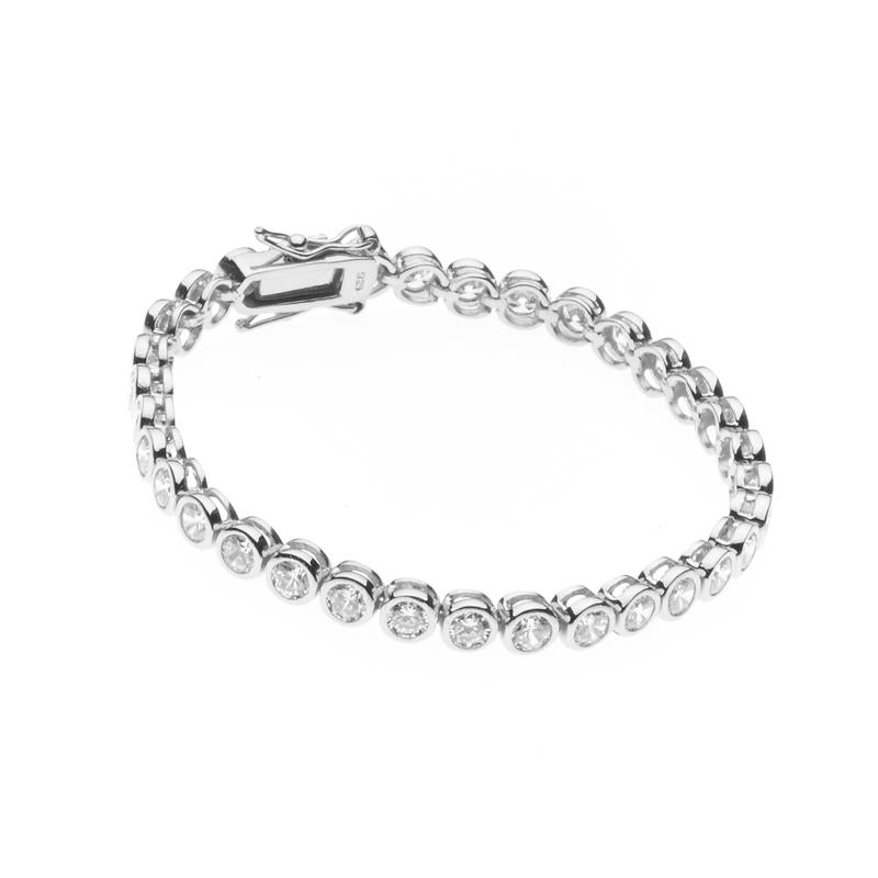 Sybella Bracelets Silver Sybella Gold Tennis  Bracelet