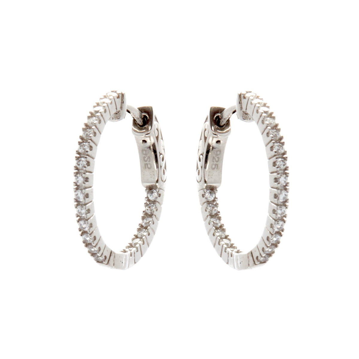 Sybella Earrings 20MM Sybella Brillant Hoops