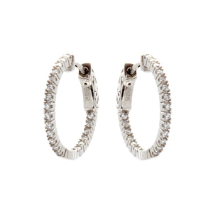 Sybella Earrings 20MM Sybella Brillant Hoops