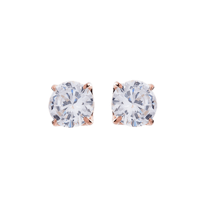 Sybella Earrings 5 / Rose gold Sybella gold cubic stud