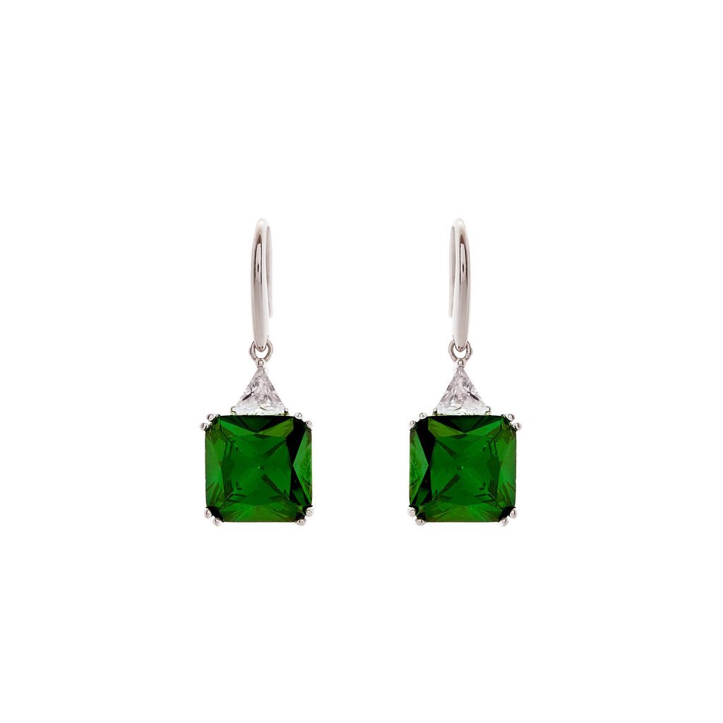 Sybella Earrings Green Sybella Lottie earrings