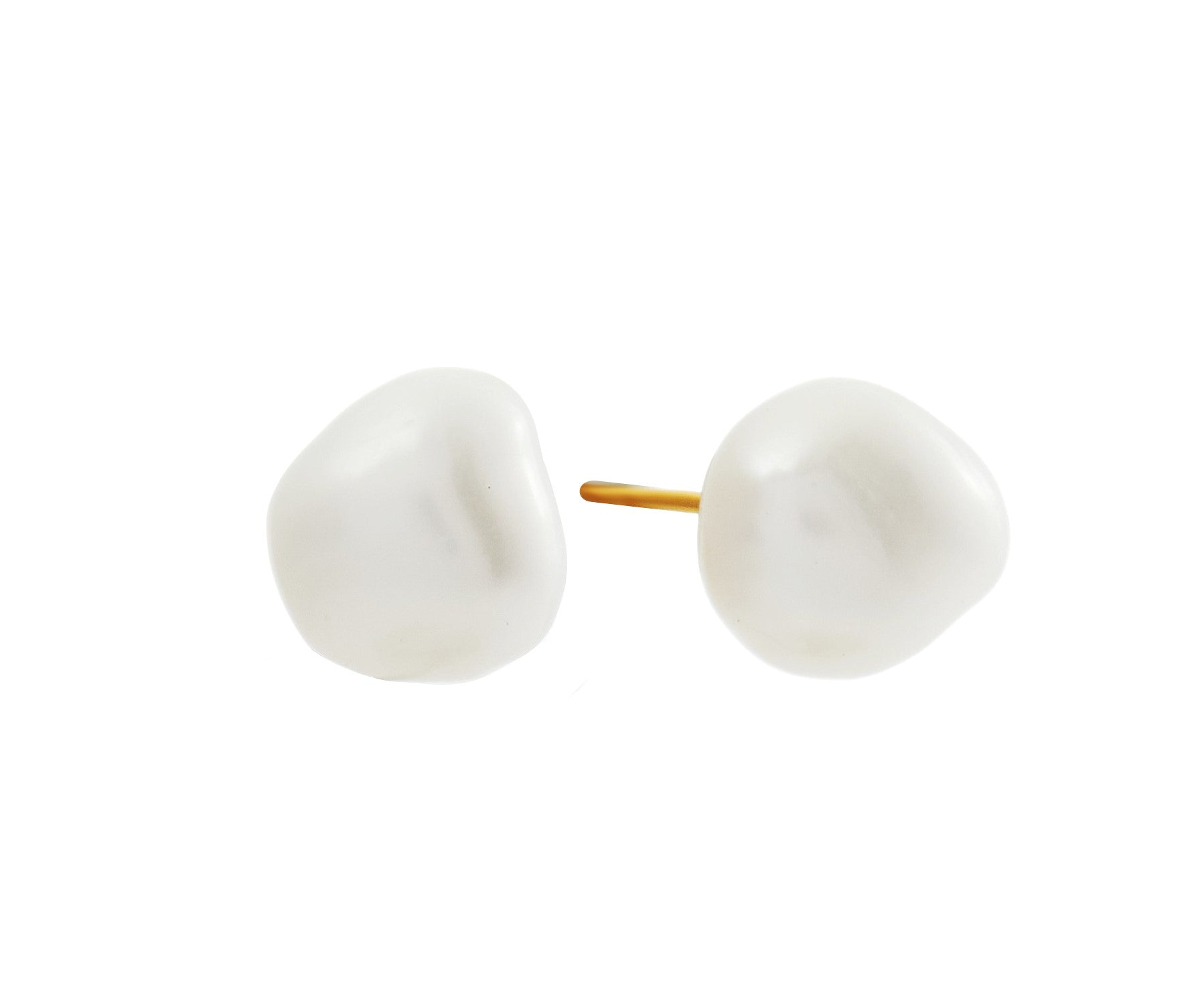 Sybella Earrings Milla Barqoue Pearl  Studs