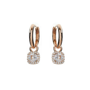 Sybella Earrings Rose Gold SYBELLA AYESHA HOOP EARRINGS