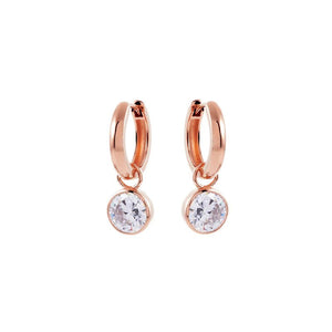 Sybella Earrings Rose Gold SYBELLA MAISIE HOOP EARRINGS