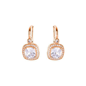 Sybella Earrings Rose Gold Sybella Square Classic drop earrings