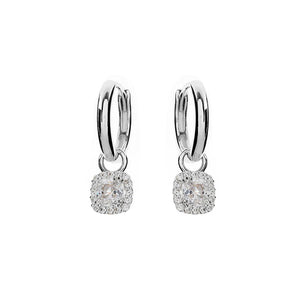 Sybella Earrings Silver SYBELLA AYESHA HOOP EARRINGS
