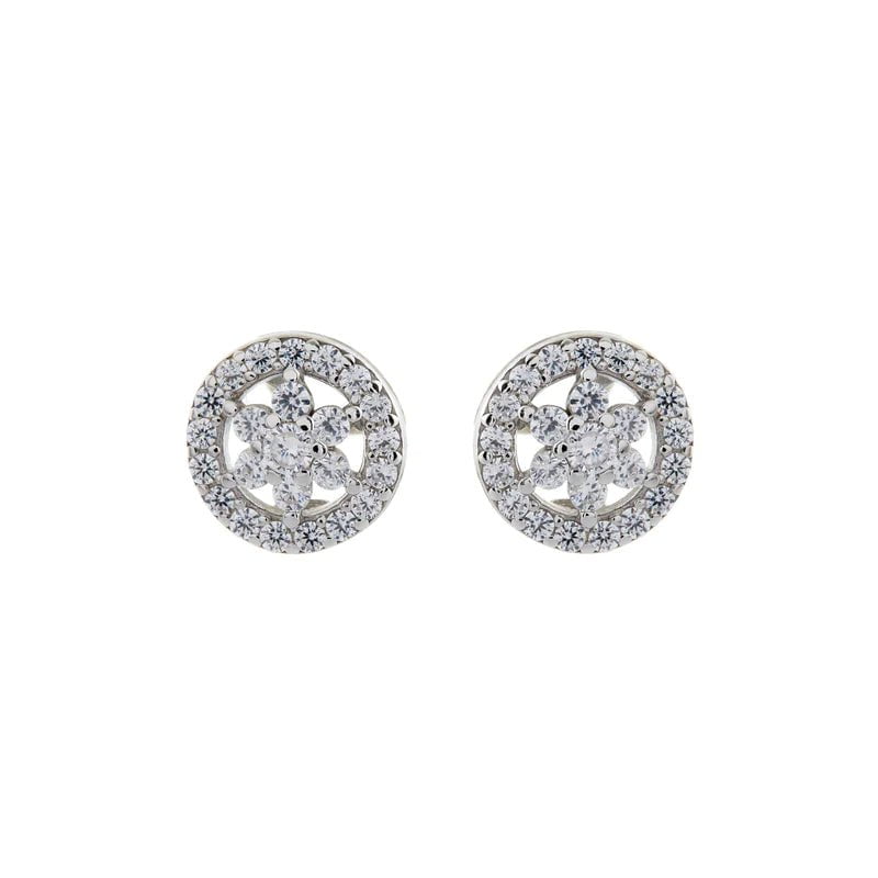 Sybella Earrings Silver SYBELLA KATE STUD EARRINGS