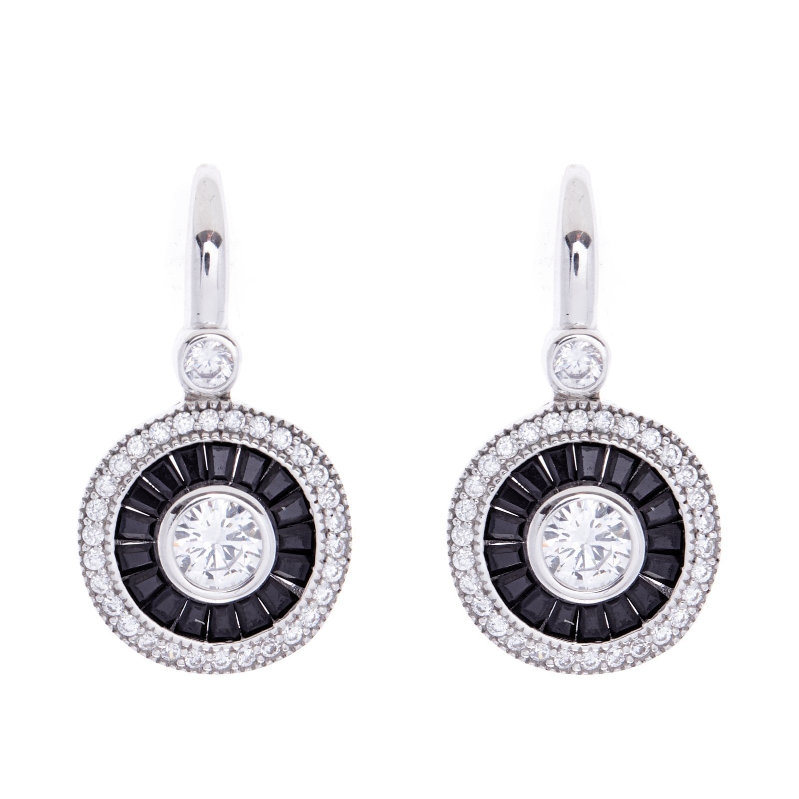 Sybella Earrings Sybella Black & clear earrings