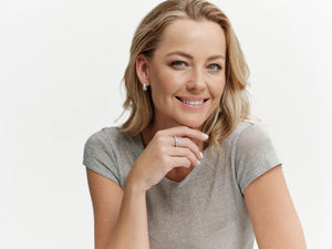 Sybella Earrings Sybella DEMI  CZ Teardrop Earring