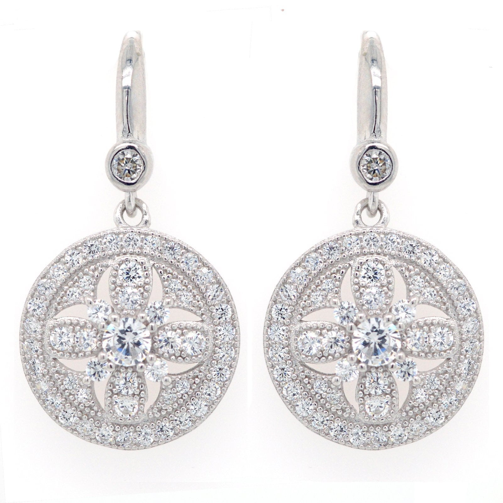 Sybella Earrings Sybella round antique earrings