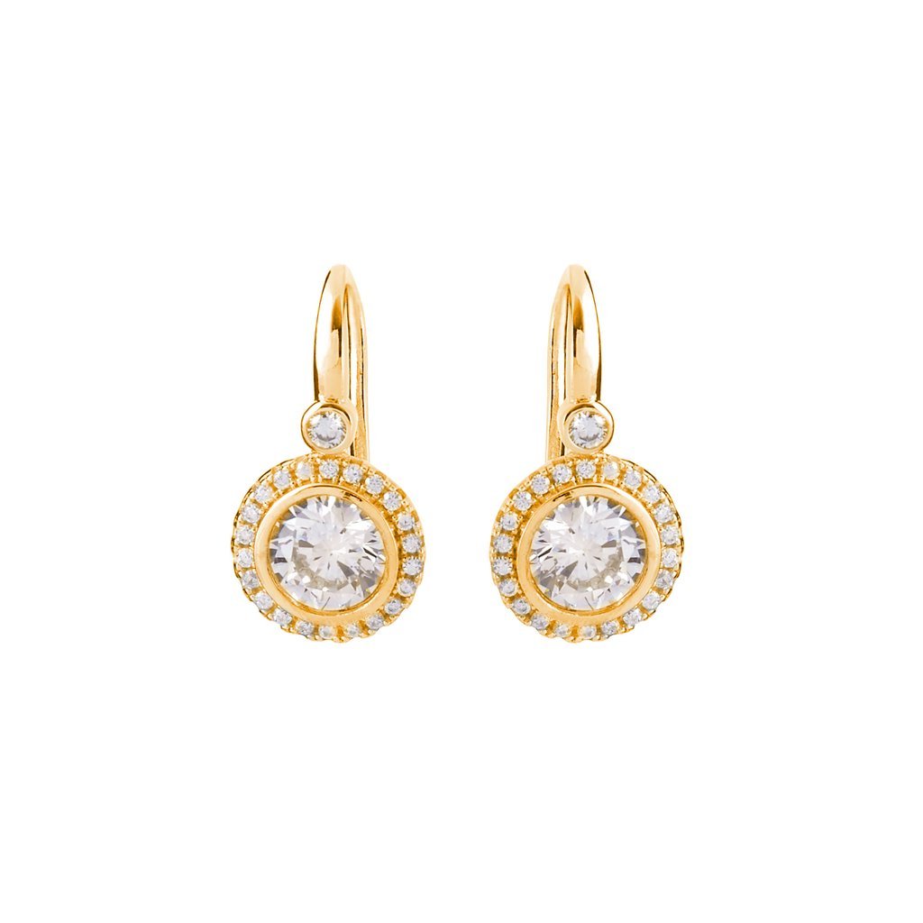 Sybella Earrings Sybella Round classic drop earrings