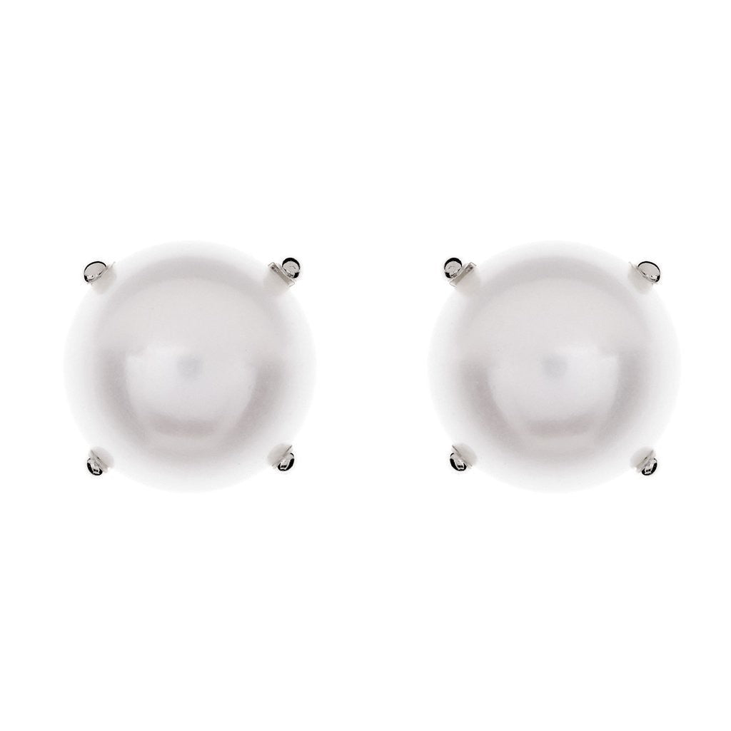 Sybella Earrings Sybella Silver pearl stud