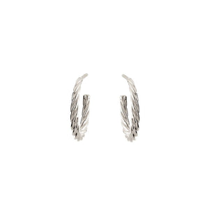 Sybella Earrings Sybella twist hoop earrings