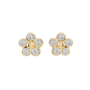 Sybella Earrings Yellow Gold SYBELLA SHILOH EARRINGS
