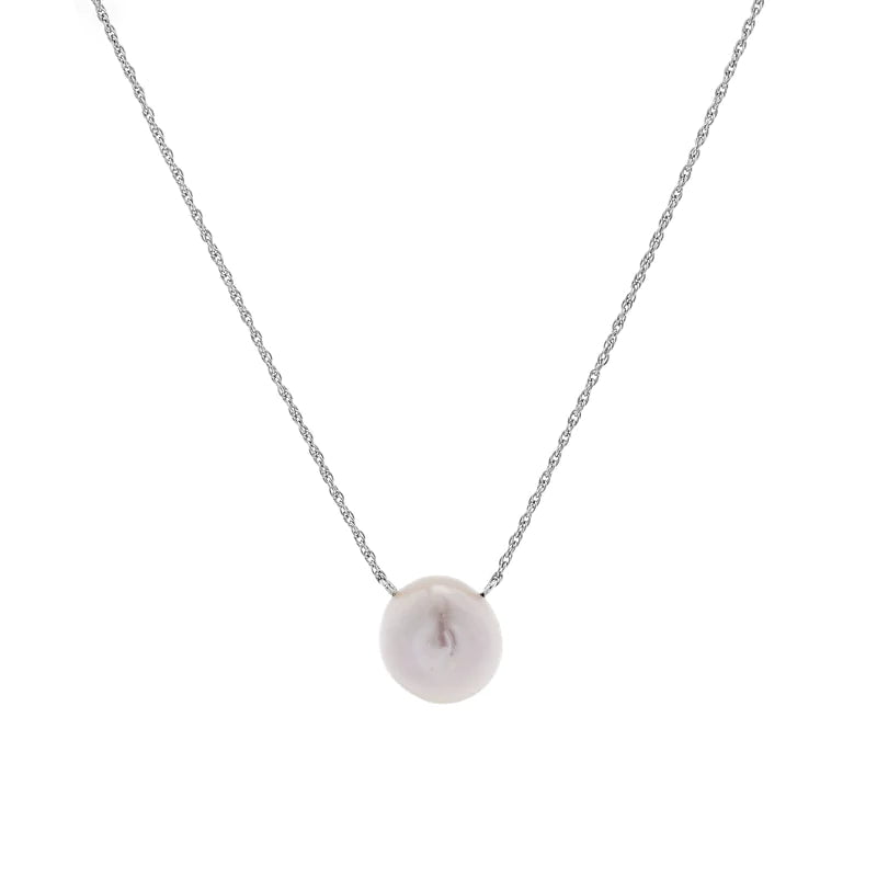 Sybella Necklaces Yellow Gold Evelyne Pearl Necklace