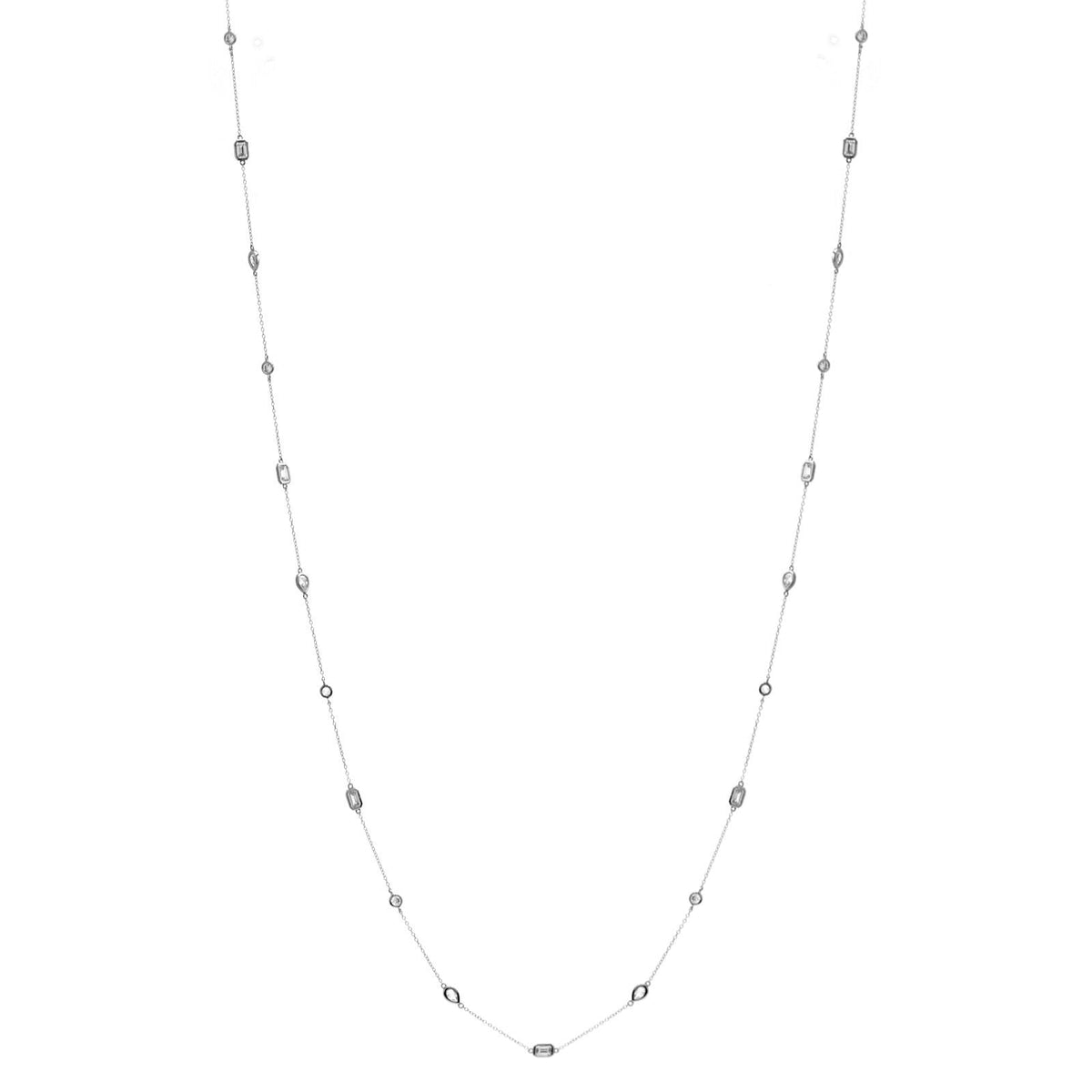 Sybella Necklaces Sybella long Multi shape necklace